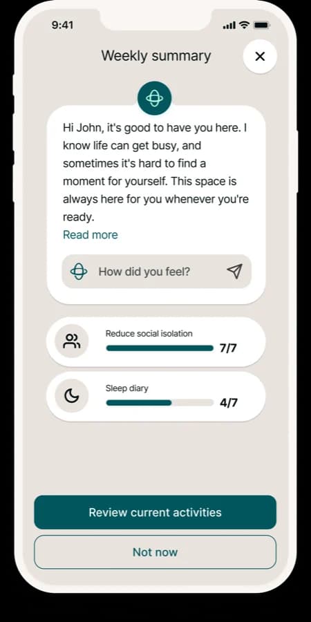 Personalized Weekly Summaries